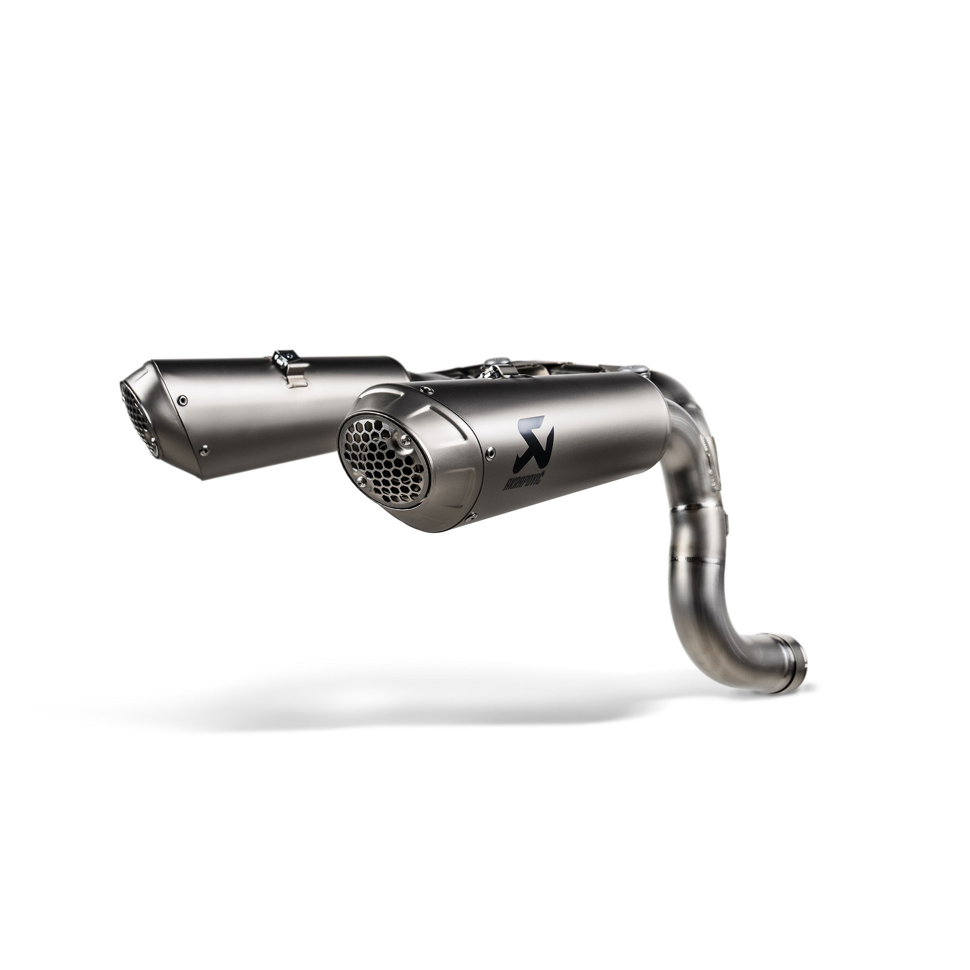 Coppia Silenziatori omologati Akrapovic Titanio per DUCATI PANIGALE V2 /S 2025-2026