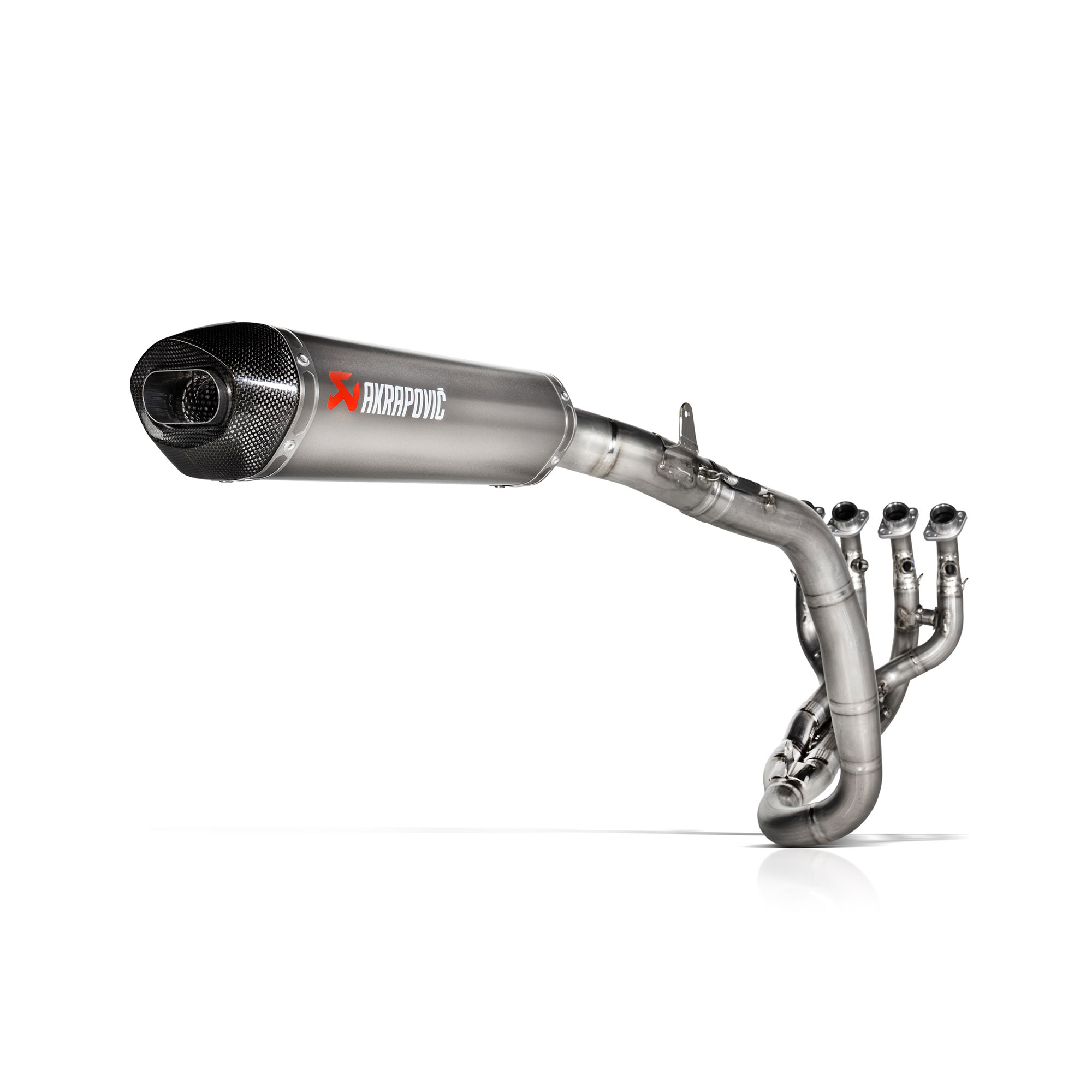 Scarico completo Akrapovic racing con silenziatore Titanio con fondello in carbonio per HONDA CBR 600 RR 2025-2026