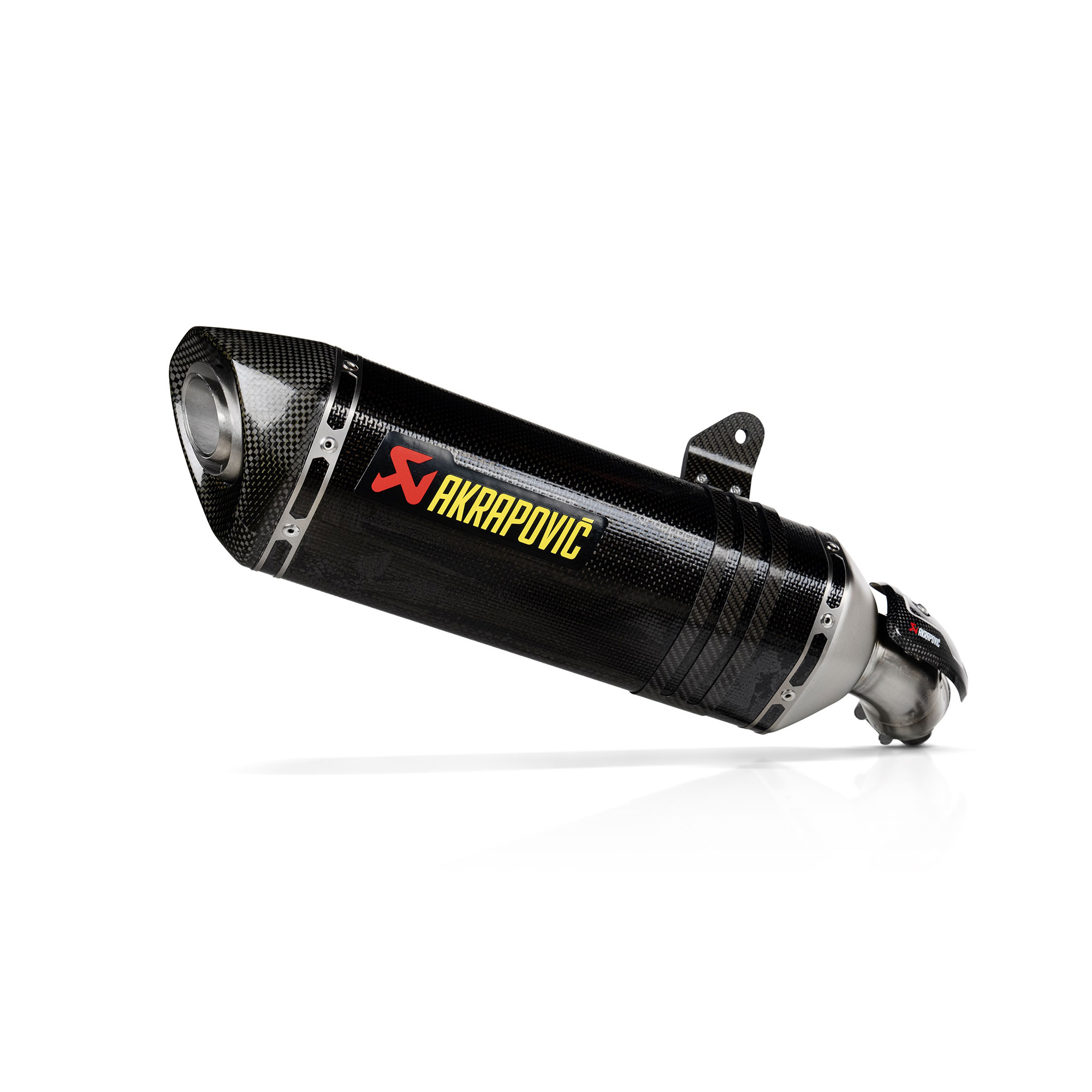Silenziatore omologato Akrapovic Carbonio con fondello in carbonio per KAWASAKI Z 1100 2025-2026