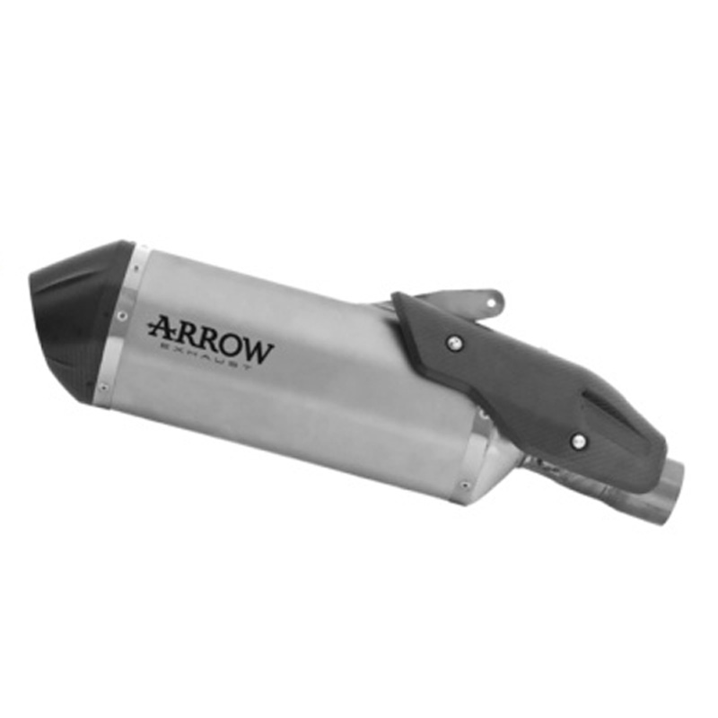 Terminale racing Arrow Sonora Titanio fondello carbonio per MOTO MORINI X CAPE 1200 2026