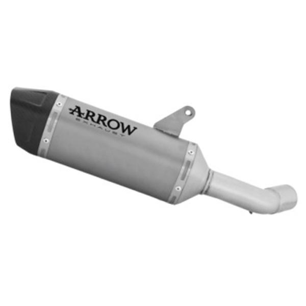 Terminale omologato Arrow Icon Titanio per YAMAHA YZF R3 2025-2026
