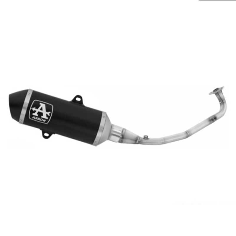 Scarico completo Arrow con terminale Urban racing Alluminio Dark fondello acciaio per HONDA FORZA 125 2025-2026