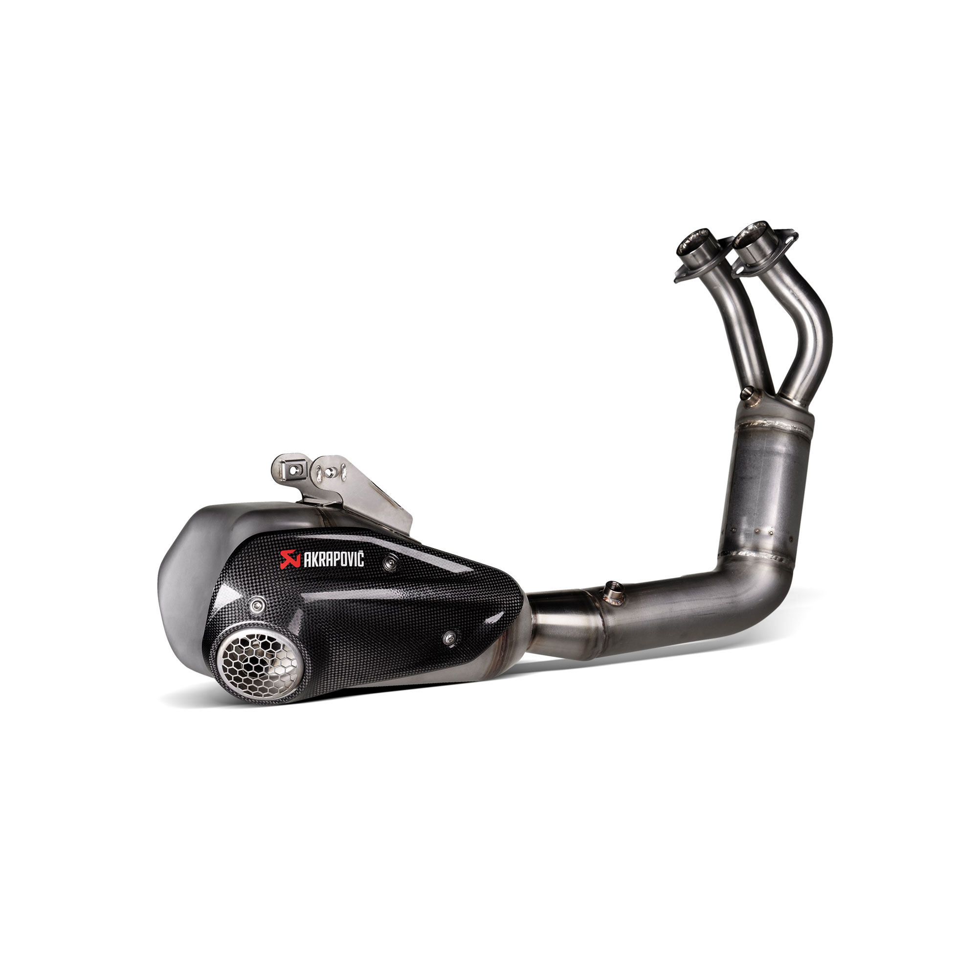 Scarico completo omologato Acciaio Inox Akrapovic per YAMAHA TRACER 7 /GT 2021-2026
