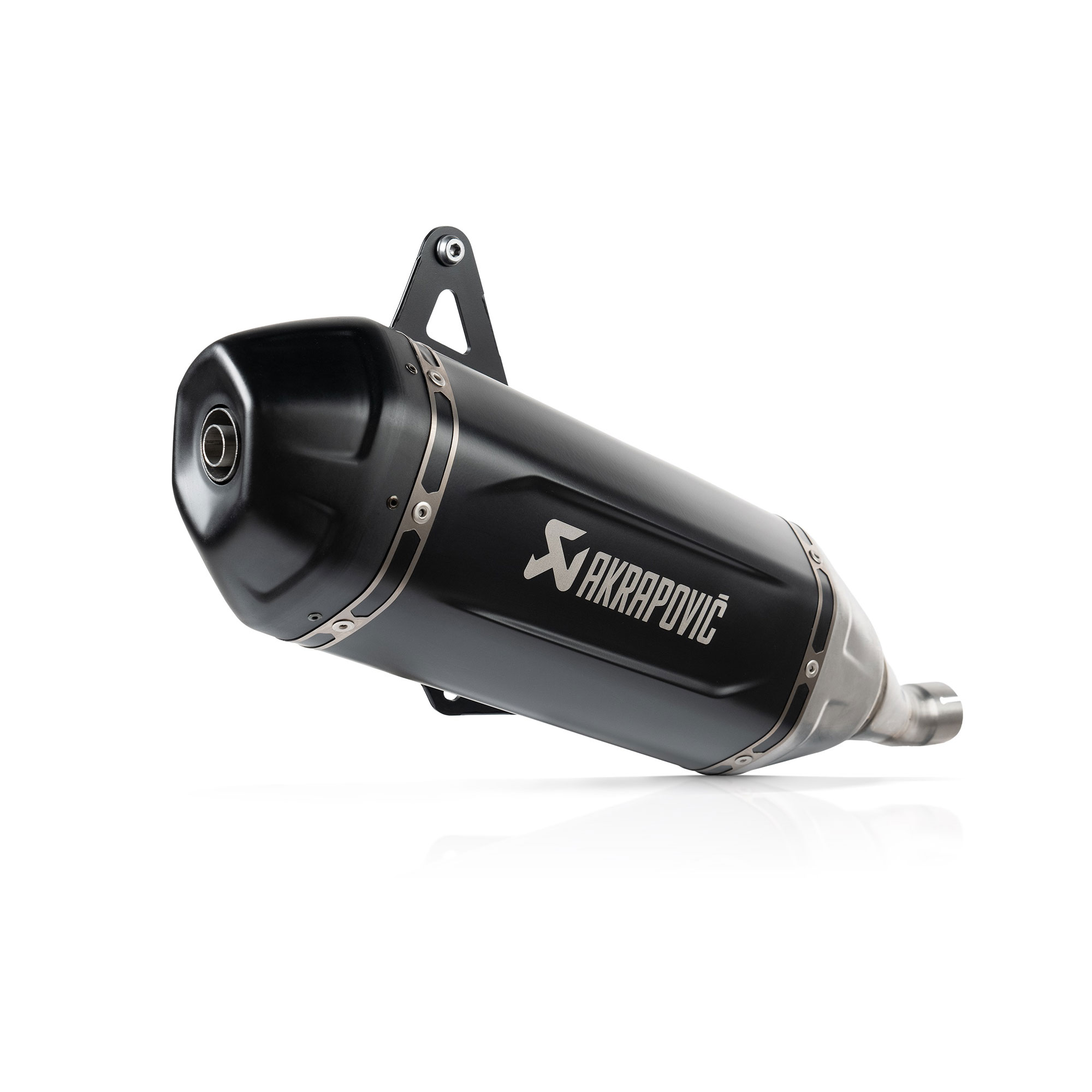 Silenziatore omologato Acciaio nero linea scooter Akrapovic per VESPA GTS 310 2024-2026