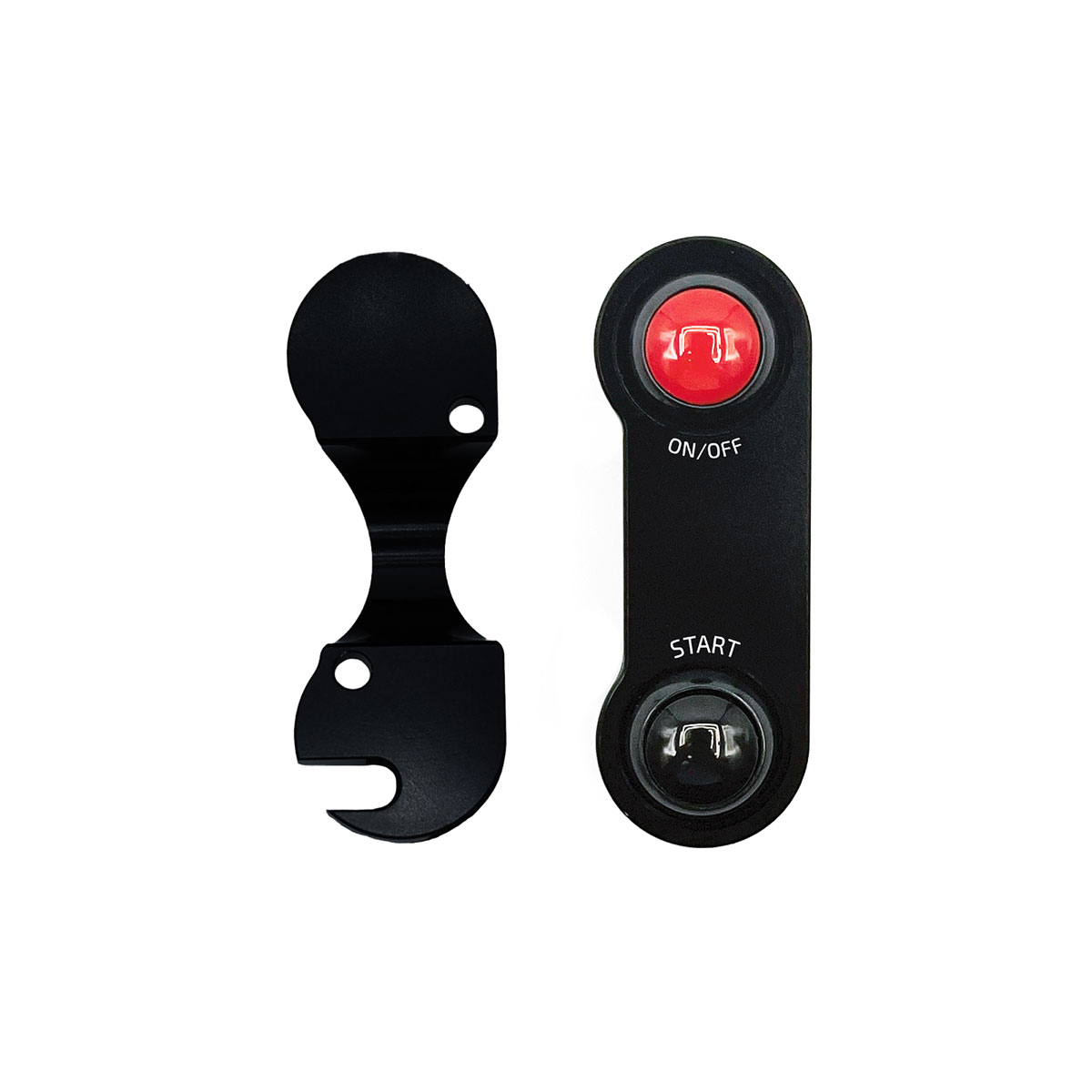 Pulsantiera Destra Reckless 2 Vie Montaggio con Braccialetto per DUCATI PANIGALE V2 2020-2024