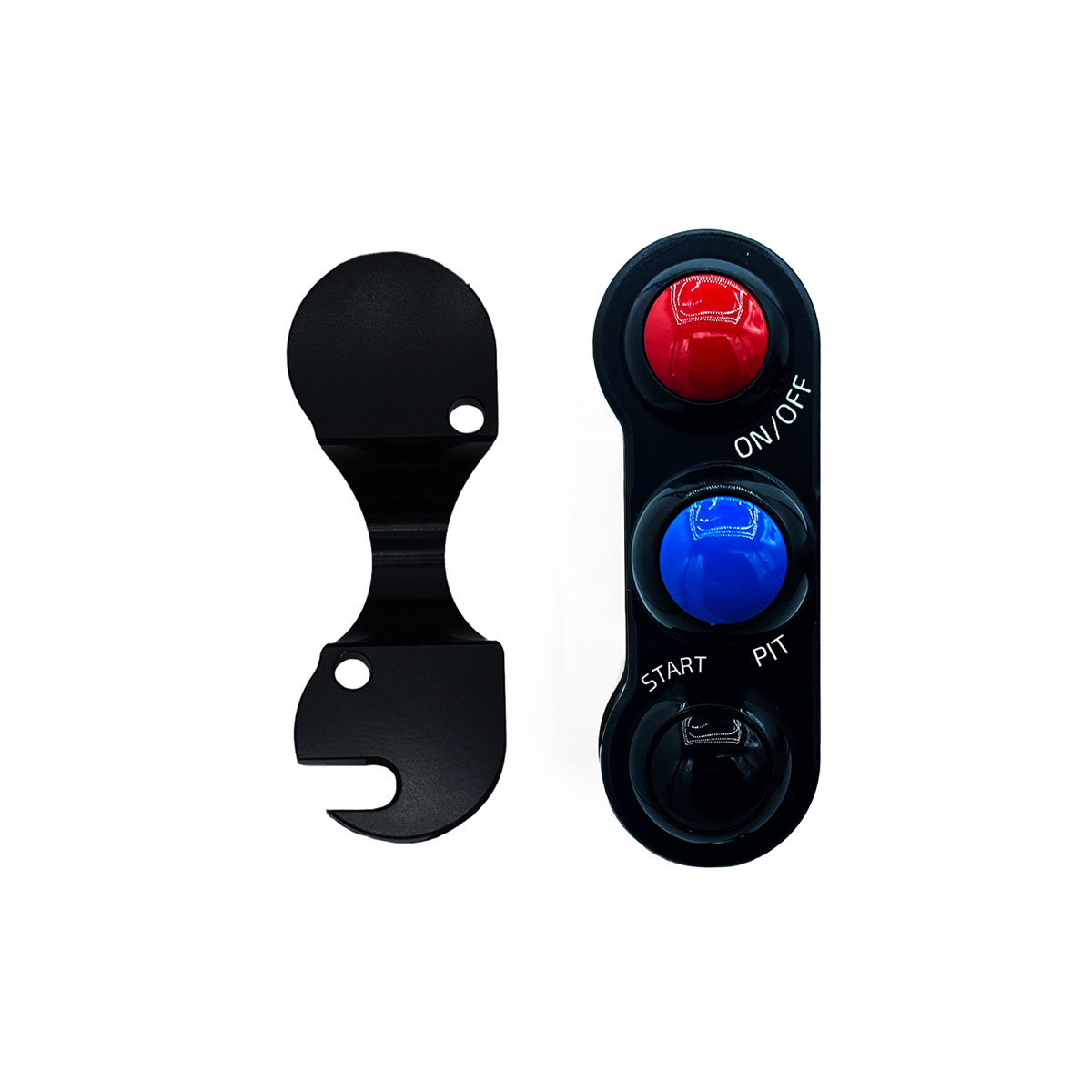 Pulsantiera Destra Reckless 3 Vie Montaggio con Braccialetto per Cablaggio GYTR PRO per YAMAHA YZF R1 2022-2024