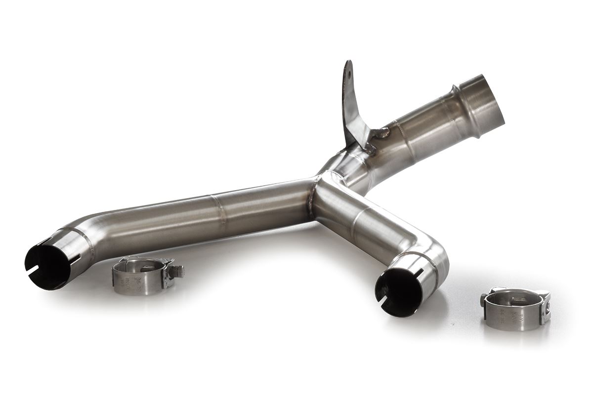 Decatalizzatore Racing HP Corse in Acciaio Inox per MOTO GUZZI V85 TT 2019-2020