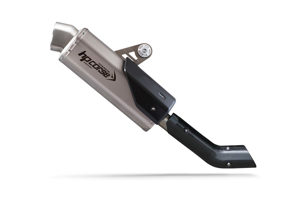 Silenziatore omologato HP Corse 4-TRACK R Titanium per HONDA CRF 1100 L AFRICA TWIN 2020-2026