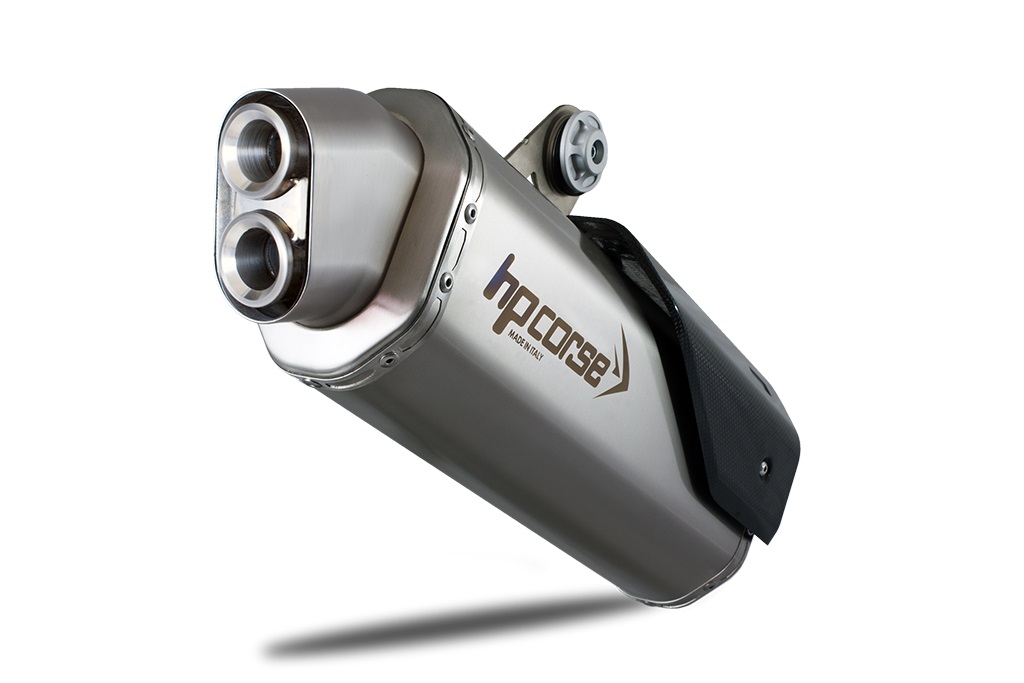 Silenziatore omologato HP Corse 4-TRACK R Titanium per HONDA CRF 1000 L AFRICA TWIN 2016-2020