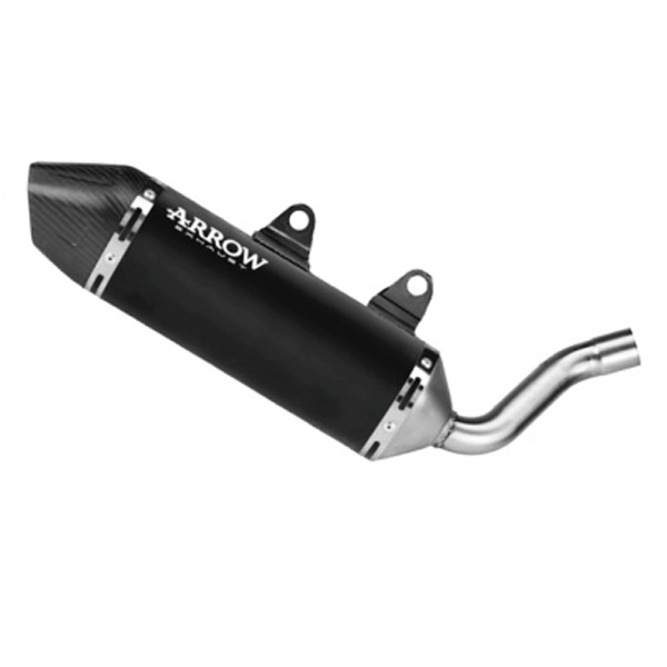 Terminale omologato Arrow Icon Alluminio Dark per BETAMOTOR RR 125 ENDURO/MOTARD 2026