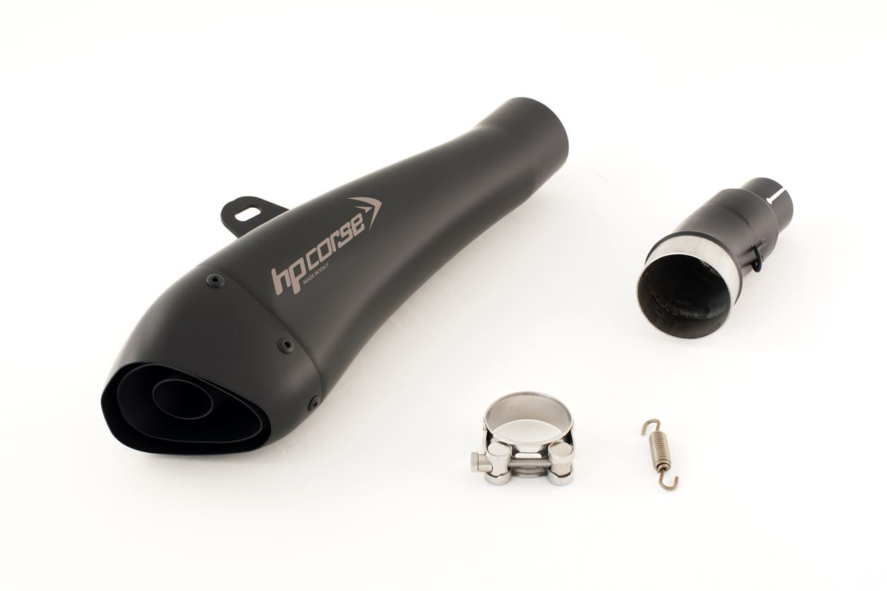 Silenziatore omologato HP Corse Hydroform Black per HONDA NC 700 2011-2013