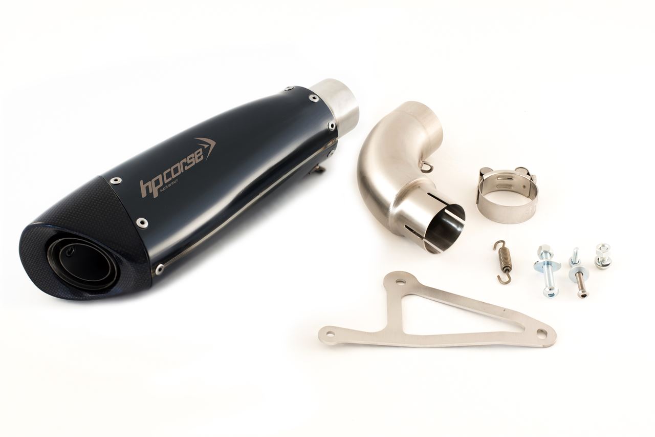 Silenziatore omologato HP Corse Evoxtreme 260 Black per HONDA CB 1000 R 2008-2017