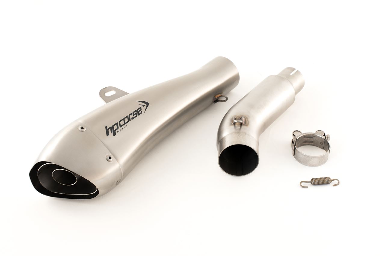 Silenziatore omologato HP Corse Hydroform Satin per HONDA CB 600 HORNET 2007-2013