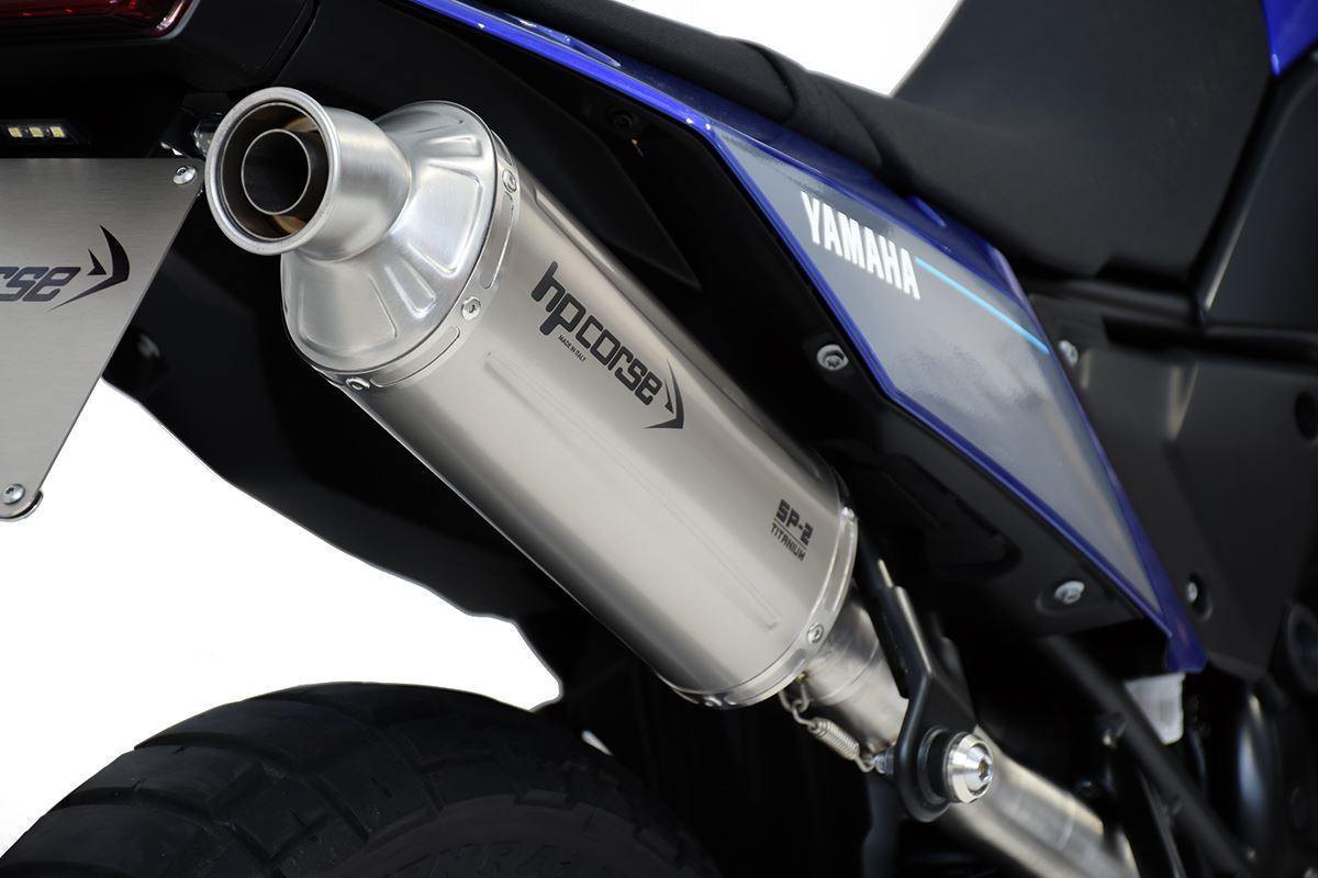 Silenziatore omologato SP-2 Short Titanium Passaggio Alto per YAMAHA TENERE' 700 2019-2025