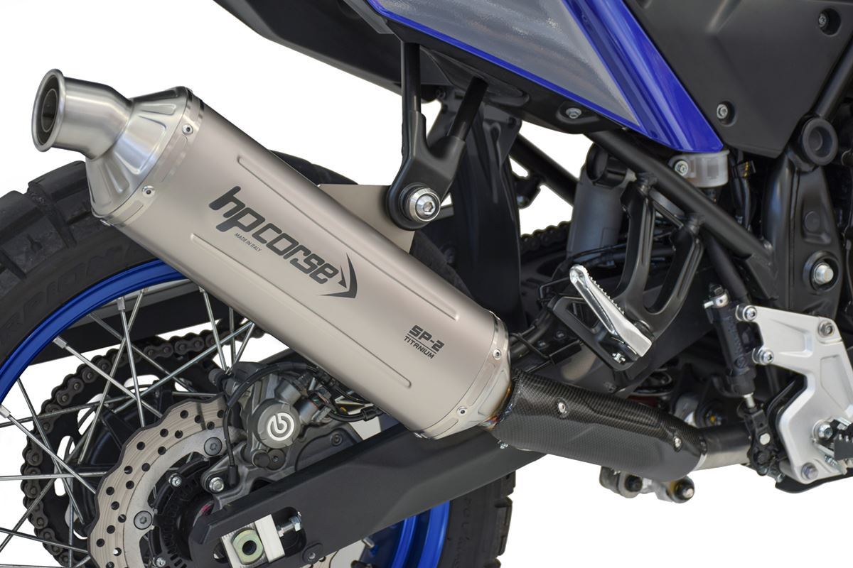 Silenziatore omologato SP-2 350 Titanium Passaggio Basso per YAMAHA TENERE' 700 2019-2025
