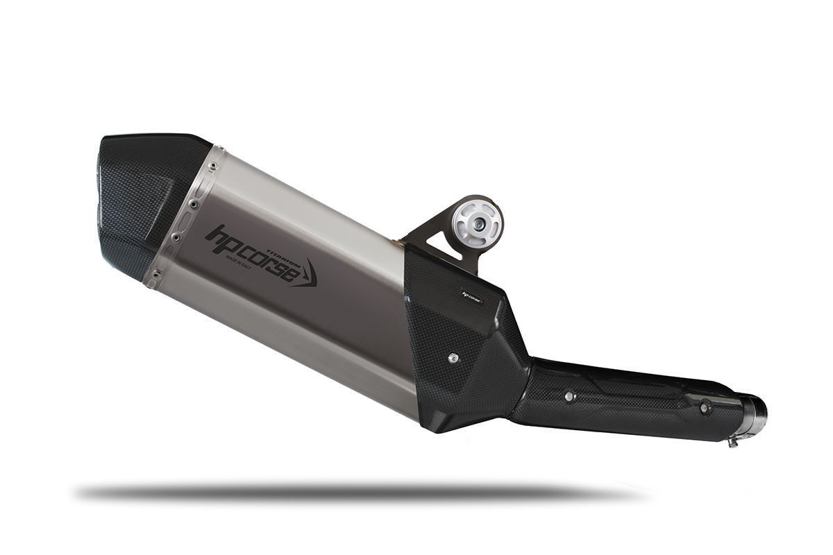 Silenziatore omologato SPS Carbon Short Titanium per YAMAHA TENERE' 700 2019-2025