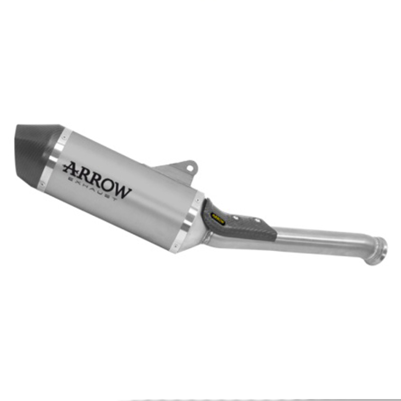 Terminale omologato Arrow Race Tech Alluminio fondello carbonio per KTM 890 ADVENTURE /R 2025-2026