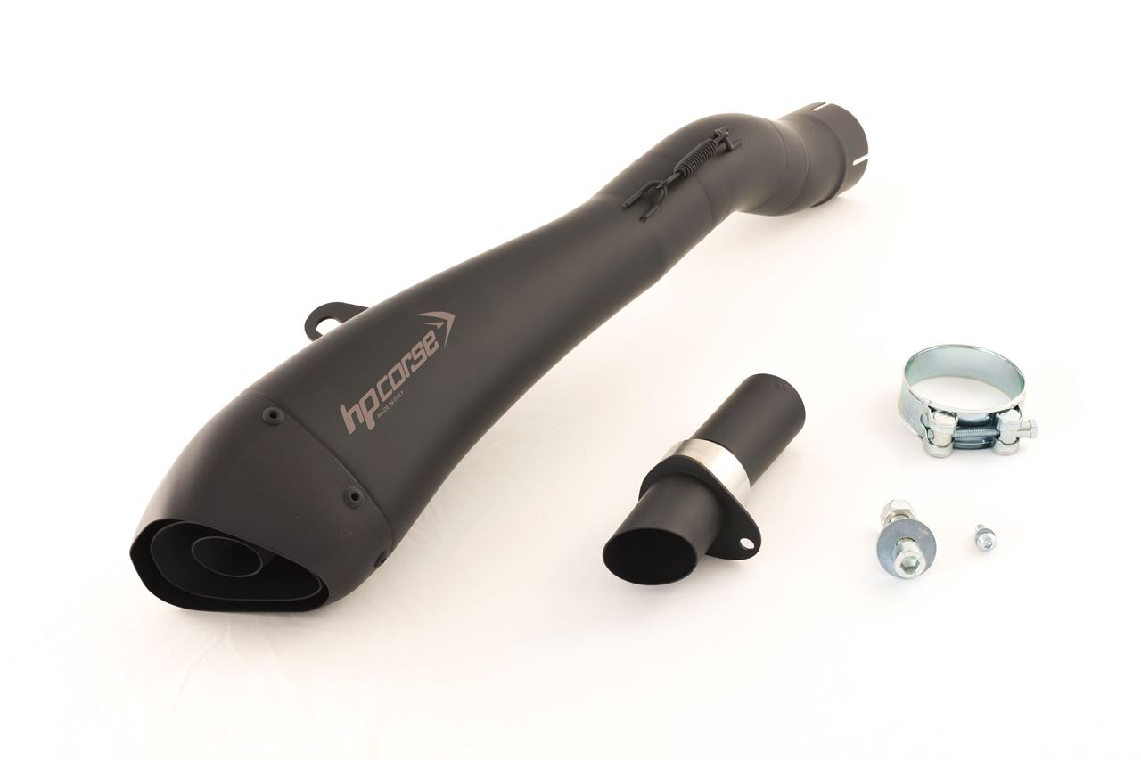 Silenziatore omologato HP Corse Hydroform Black per YAMAHA FZ1 2006-2016