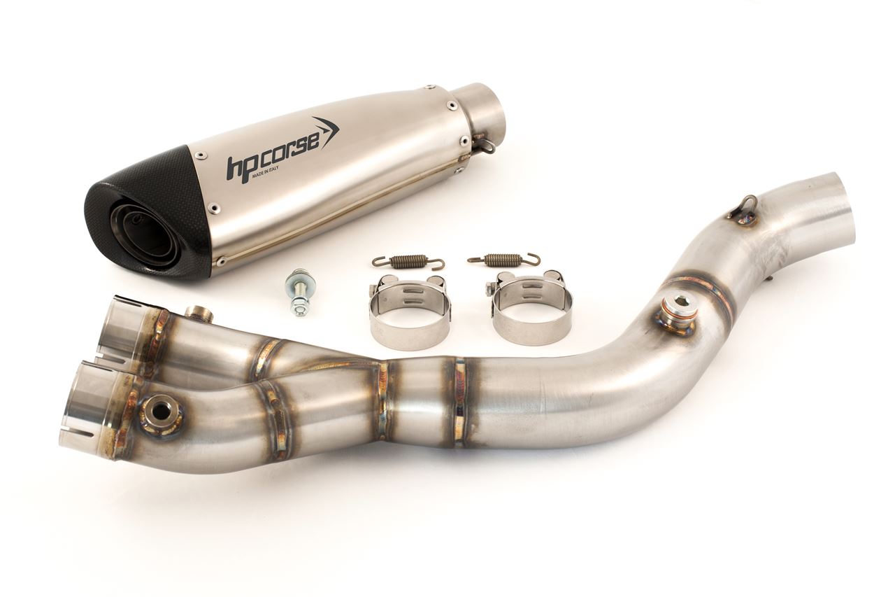 Silenziatore Racing HP Corse Evoxtreme 260 Satin per YAMAHA YZF R1 2015-2019
