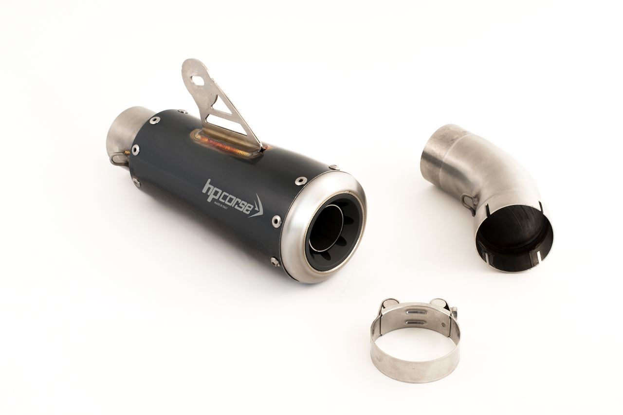 Silenziatore omologato HP Corse GP-07 Black per BMW R 1200 NINE-T 2014-2016
