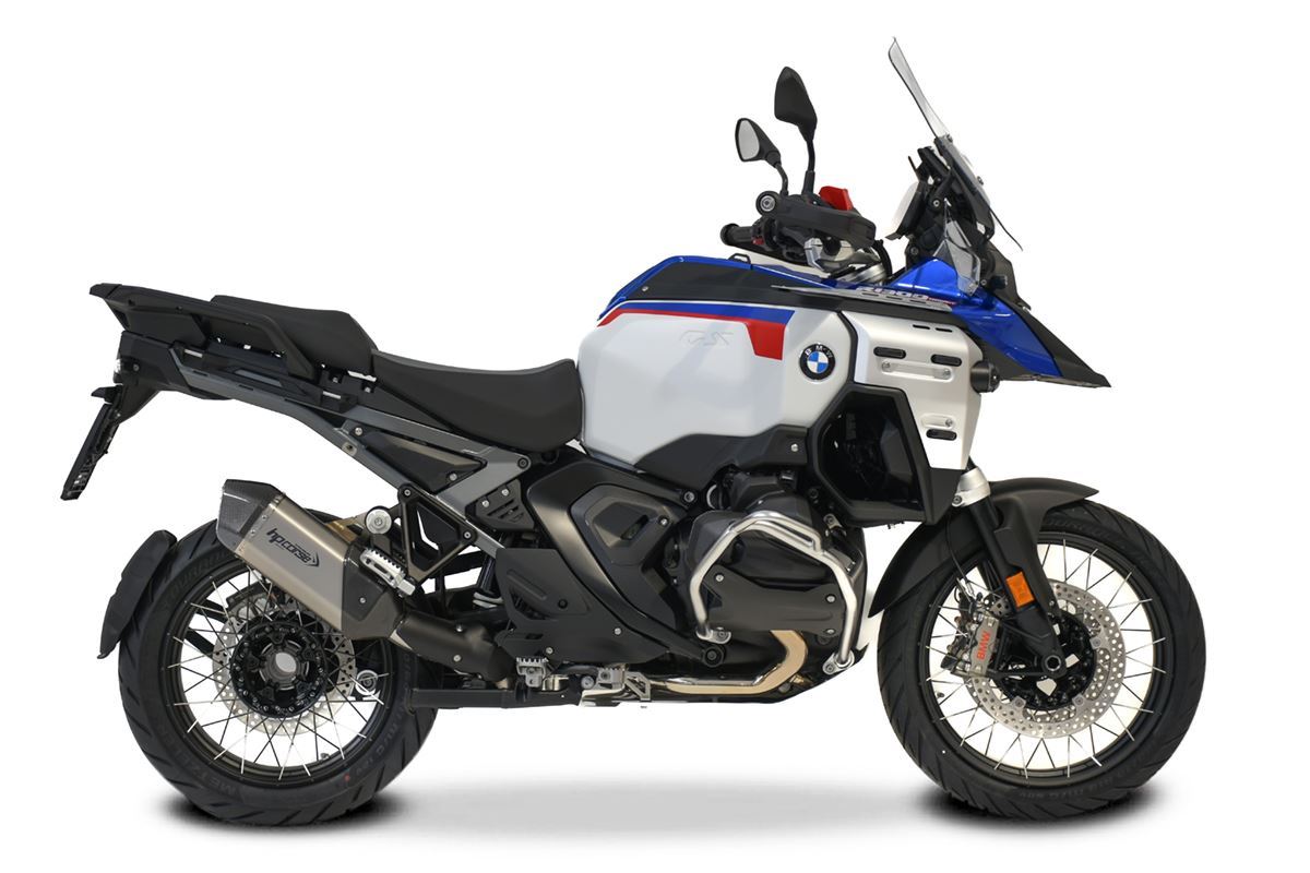 Silenziatore omologato HP Corse SPS Rally 270 Titanium per BMW R 1300 GS ADVENTURE 2024-2026