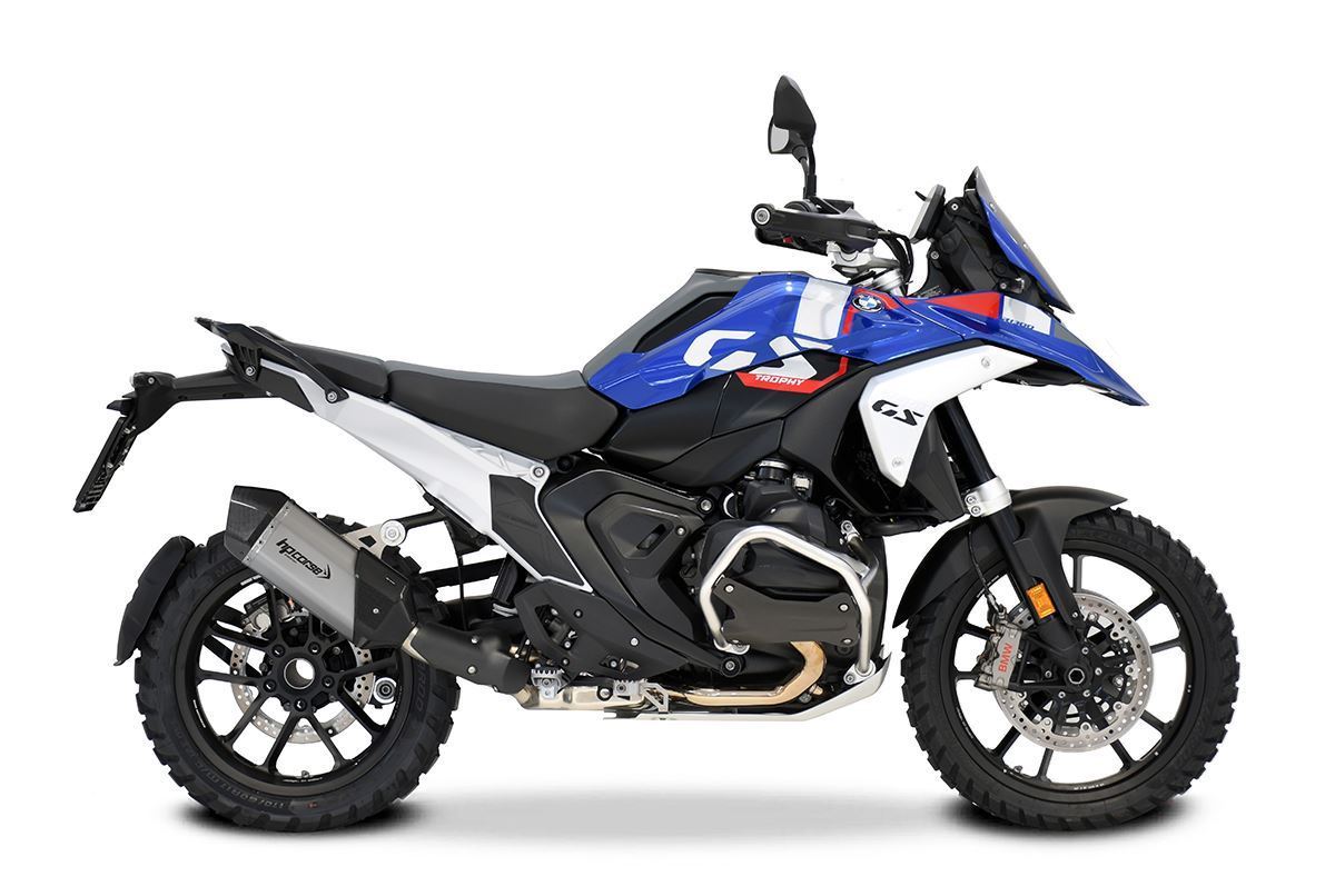 Silenziatore omologato HP Corse SPS Rally 270 Titanium per BMW R 1300 GS 2024-2026
