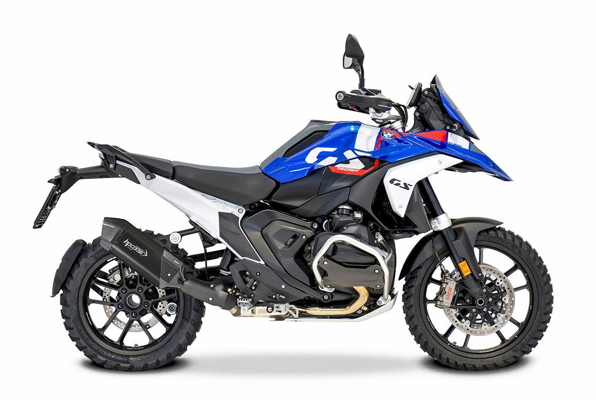 Silenziatore omologato HP Corse SPS Rally 270 Black Titanium per BMW R 1300 GS 2024-2026