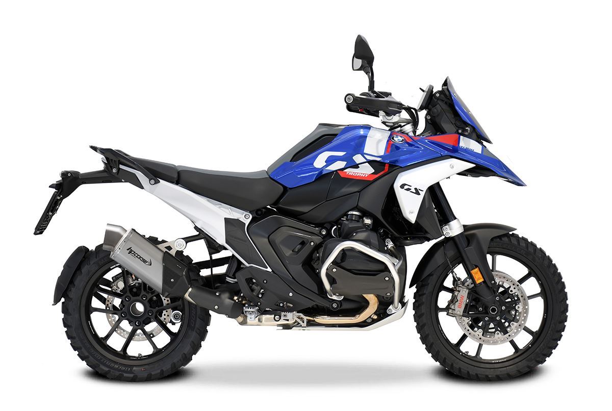 Silenziatore omologato HP Corse 4-TRACK Rally 270 Titanium per BMW R 1300 GS 2024-2026