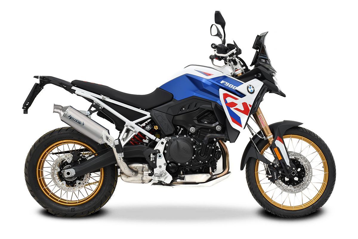 Silenziatore omologato HP Corse SP-1 EVO Short Titanium per BMW F 900 GS 2024-2025