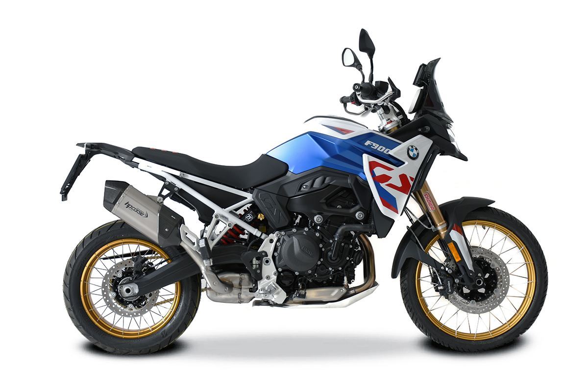 Silenziatore omologato HP Corse SPS Rally 270 Titanium per BMW F 900 GS 2024-2025