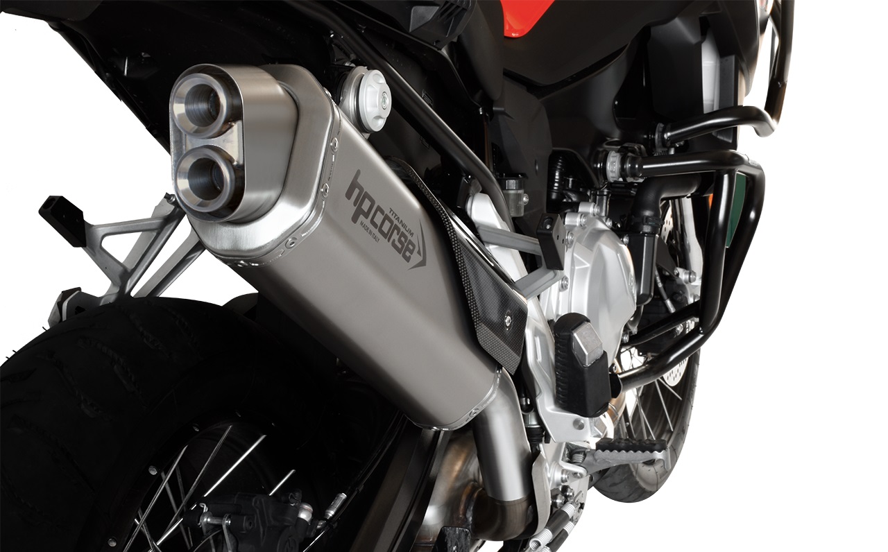 Silenziatore omologato HP Corse 4-TRACK R Titanium per BMW F 750 GS 2018-2020