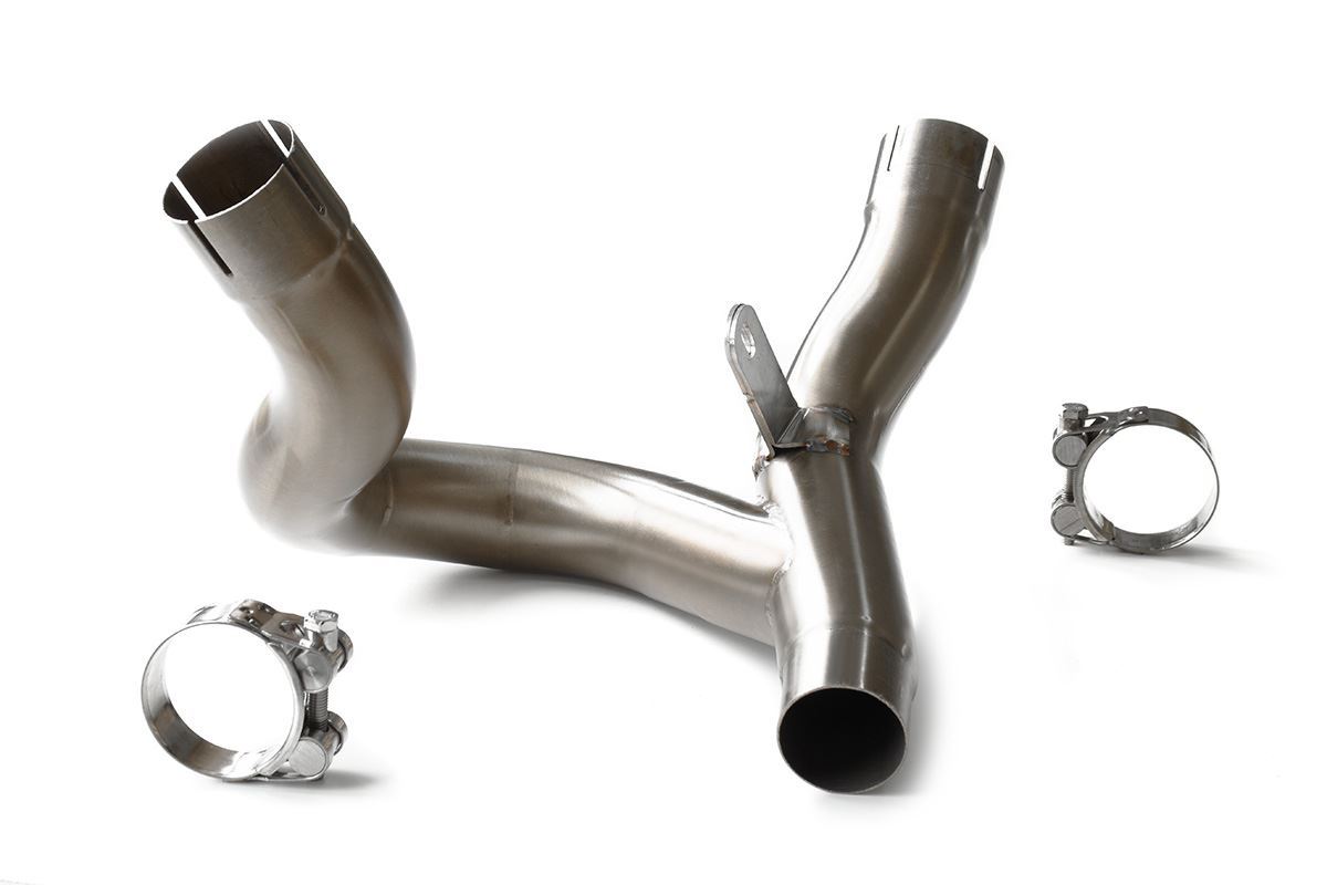 Decatalizzatore HP Corse in Acciaio Inox per DUCATI DESERT X 2022-2024