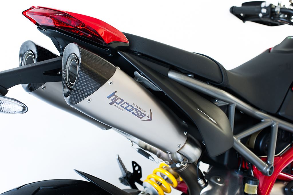 Silenziatore omologato HP Corse Evoxtreme 260 Titanium per DUCATI HYPERMOTARD 950 2019-2020