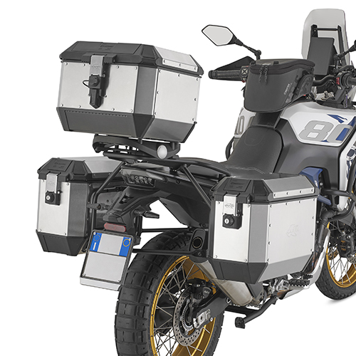 Portavaligie laterale specifico Kappa KL ONE-FIT configurato per valigie MONOKEY per VOGE VALICO 800 RALLY 2025-2026