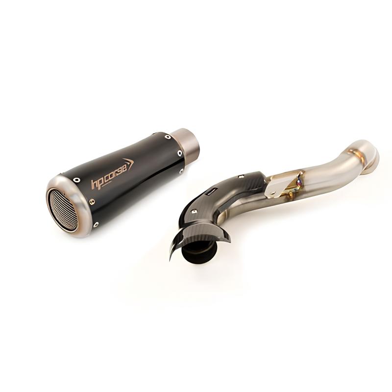 Silenziatore omologato HP Corse GP-07 Black per DUCATI HYPERMOTARD 821 2013-2016