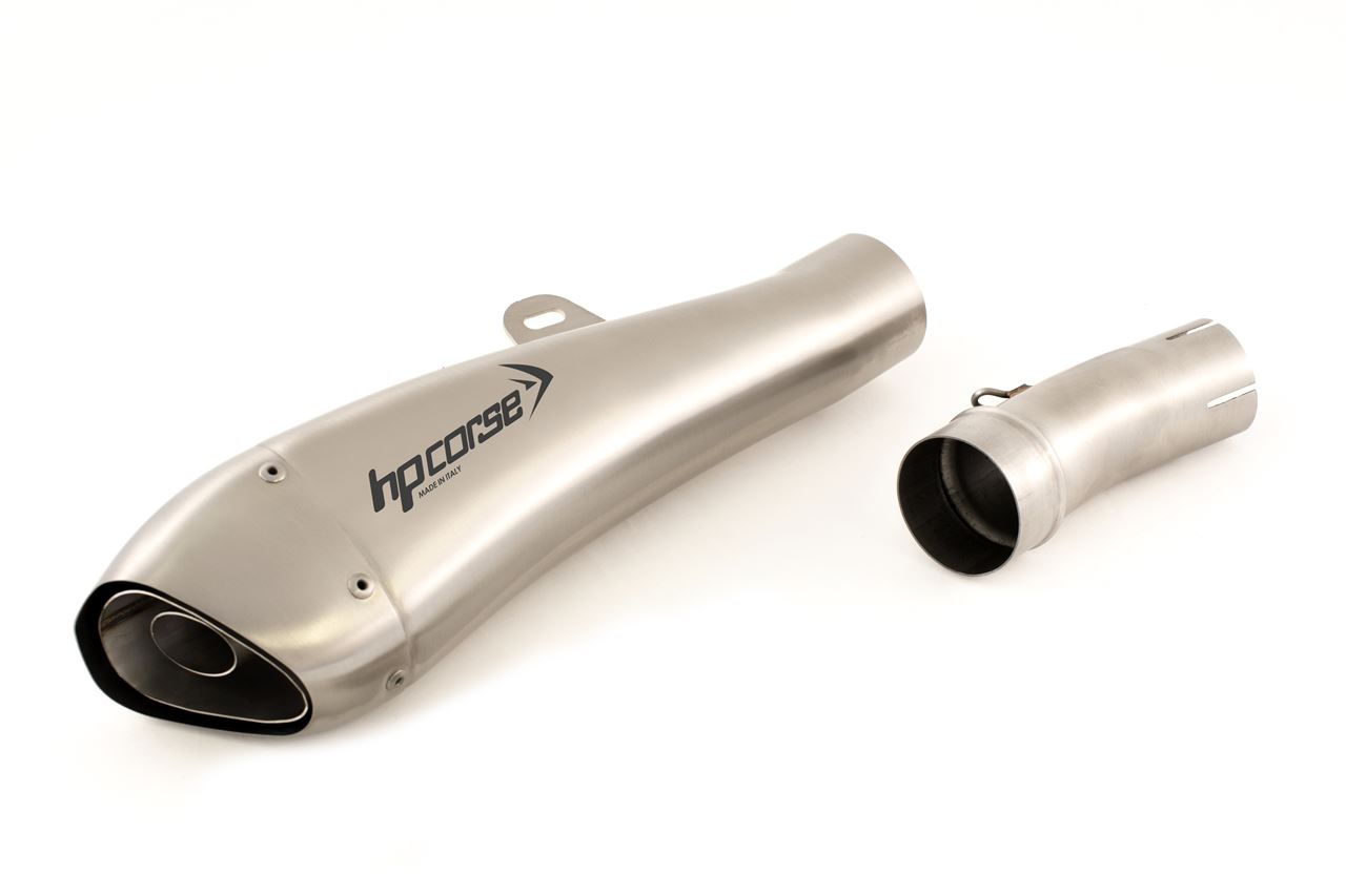 Silenziatore omologato HP Corse Hydroform Satin per SUZUKI GSX-R 600 2008-2010