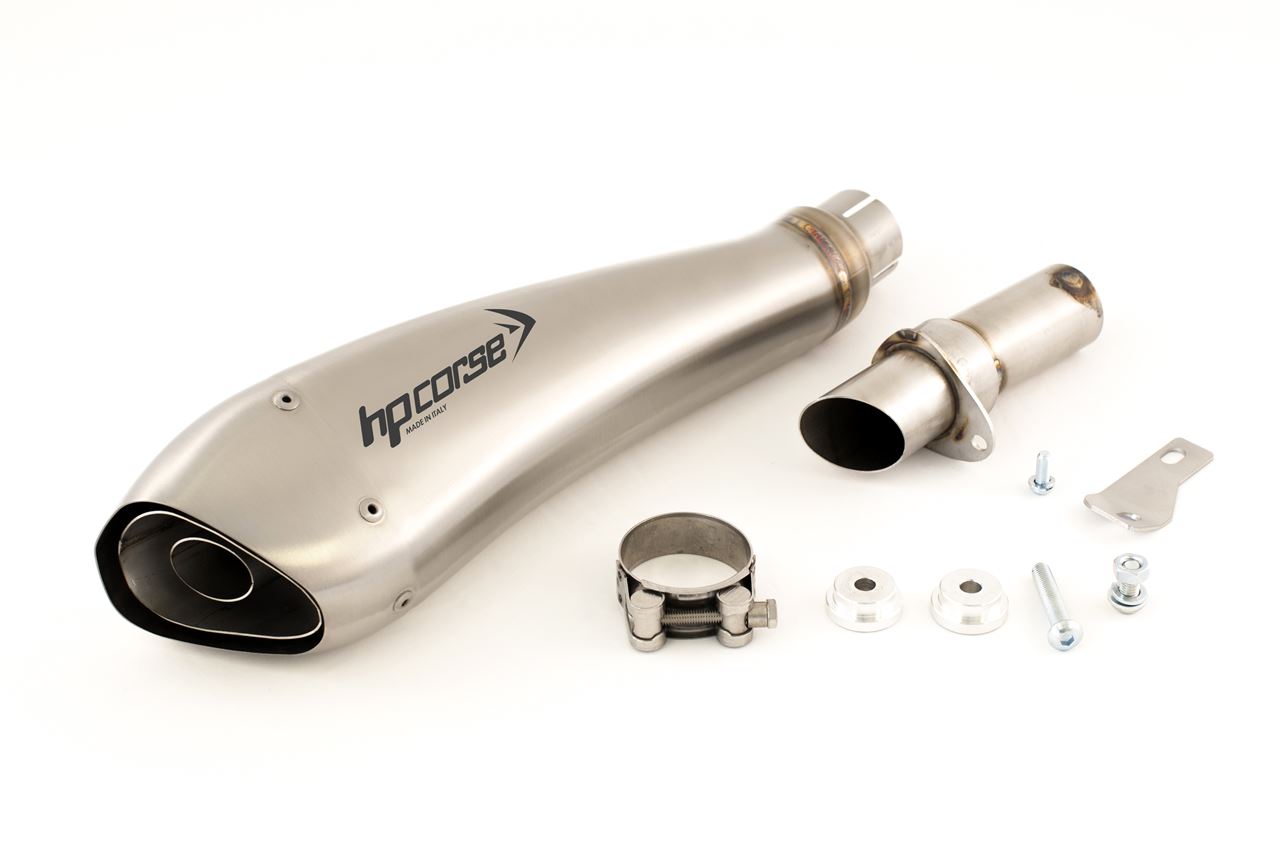 Silenziatore omologato HP Corse Hydroform Satin per SUZUKI GSX-R 1000 2005-2006