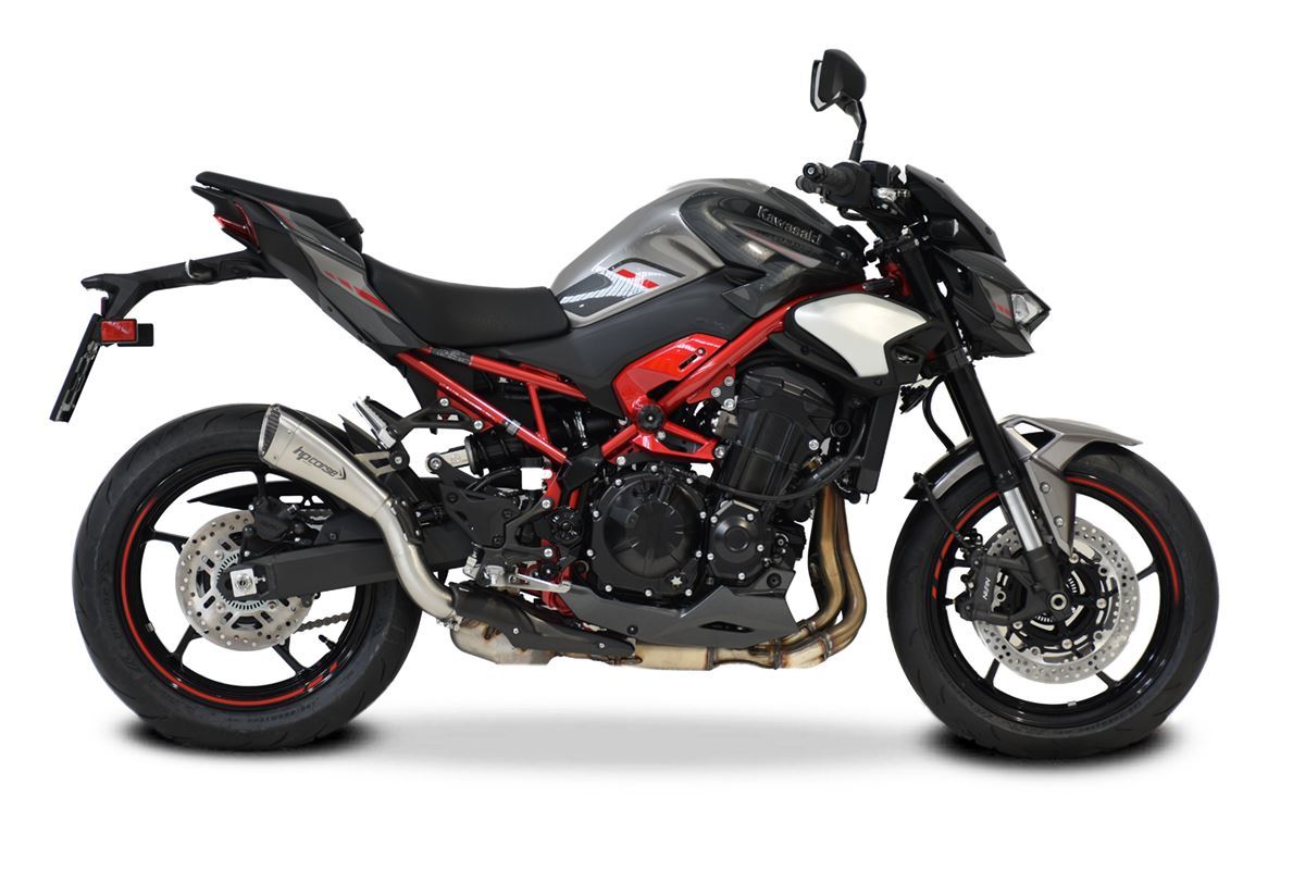 Silenziatore omologato HP Corse Hydroform Short R Satin per KAWASAKI Z 900 2025-2026