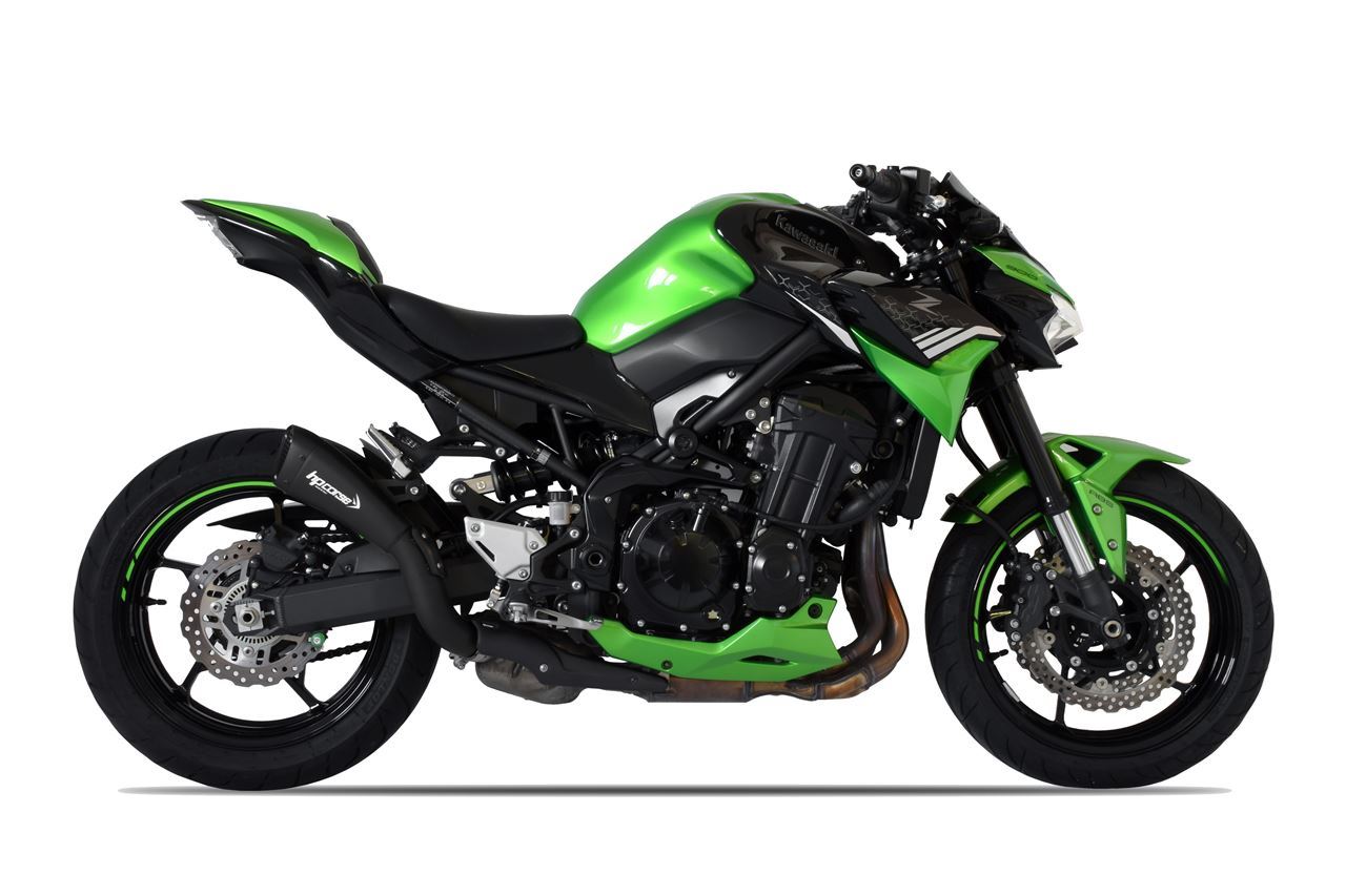 Silenziatore omologato HP Corse Hydroform Short R Black per KAWASAKI Z 900 2020-2024