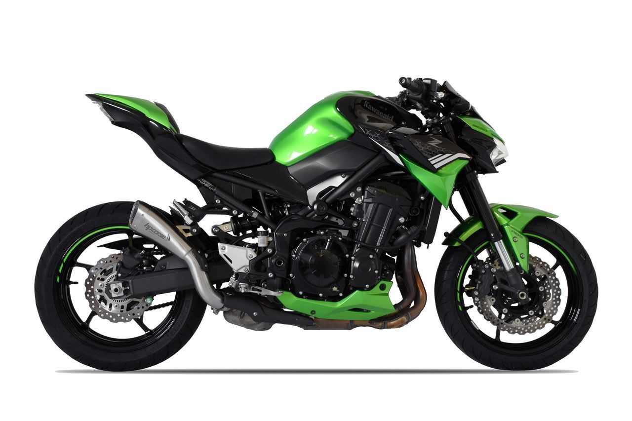 Silenziatore omologato HP Corse Hydroform Short R Satin per KAWASAKI Z 900 2020-2024