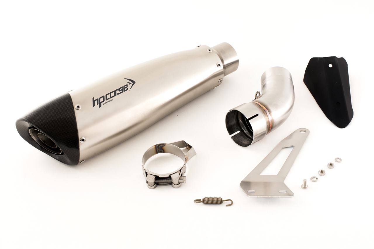 Silenziatore omologato HP Corse Evoxtreme 310 Satin per KAWASAKI Z 900 2017-2019