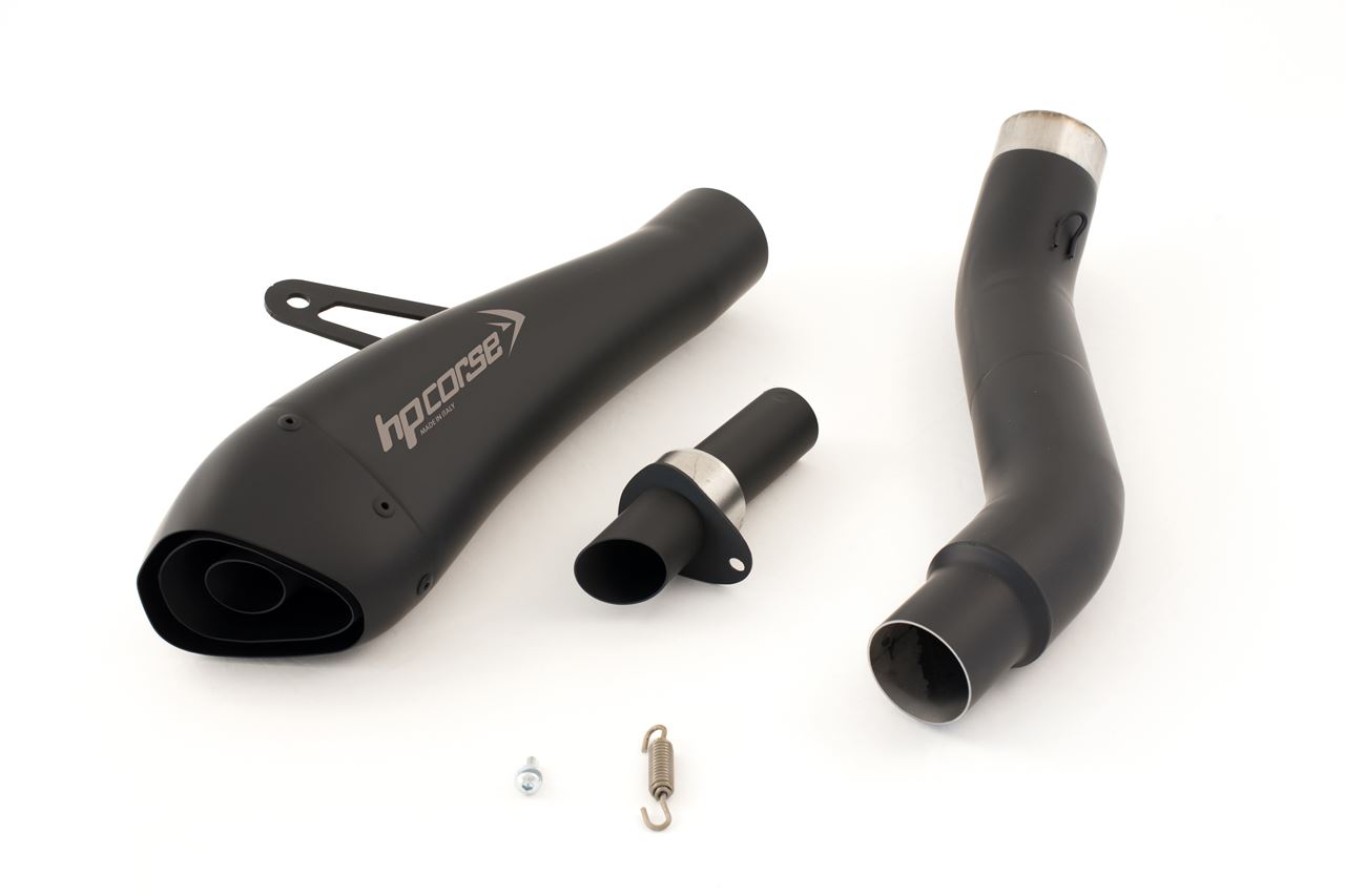 Silenziatore omologato HP Corse Hydroform Black per KAWASAKI Z 800 E 2013-2015