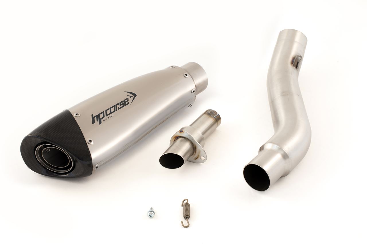 Silenziatore omologato HP Corse Evoxtreme 310 Satin per KAWASAKI Z 800 2013-2015