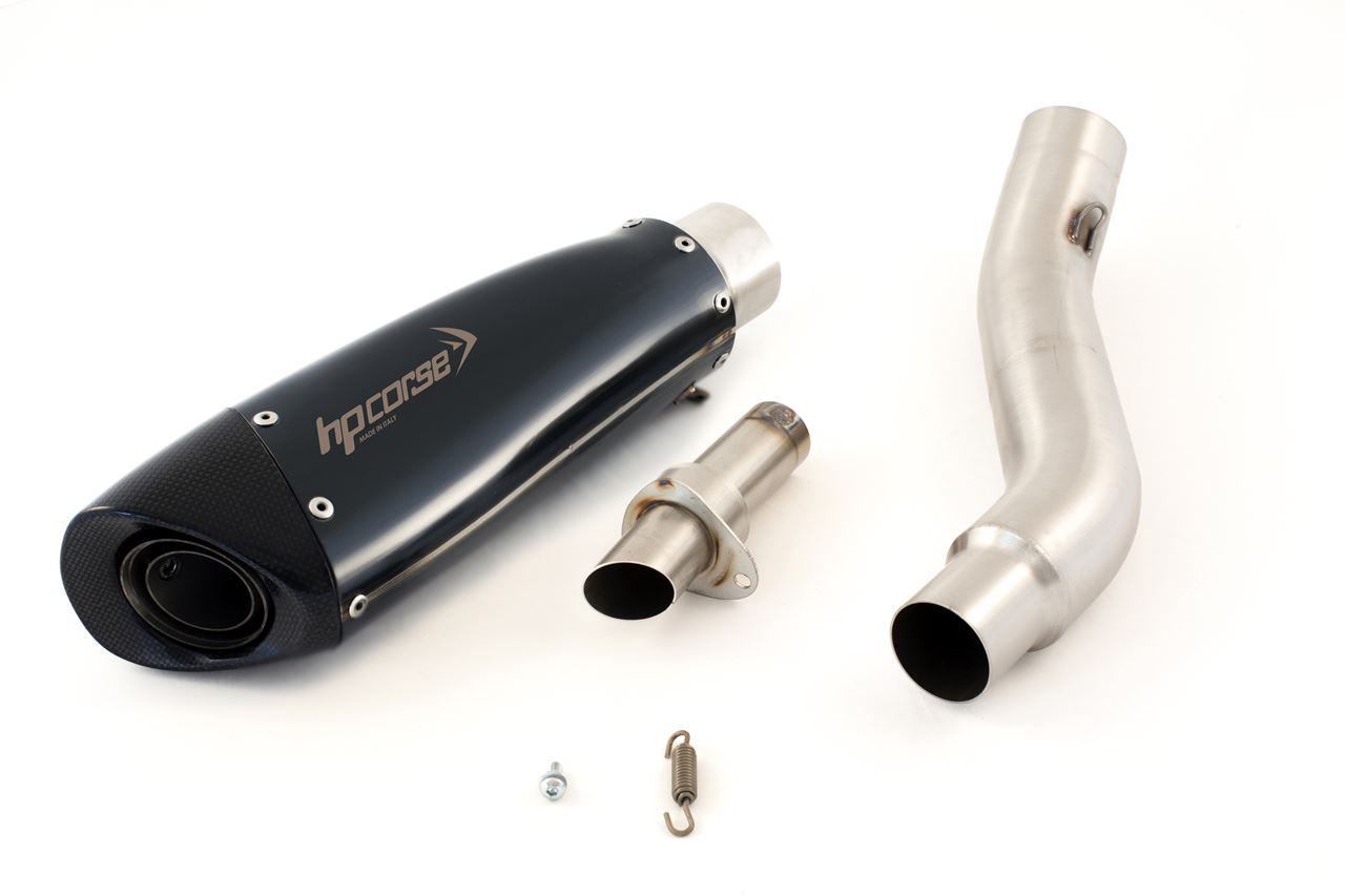 Silenziatore omologato HP Corse Evoxtreme 310 Black per KAWASAKI Z 800 2013-2015