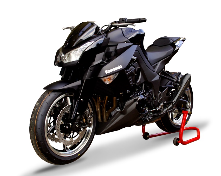 Silenziatore omologato HP Corse Hydroform Black per KAWASAKI Z 1000 2010-2016