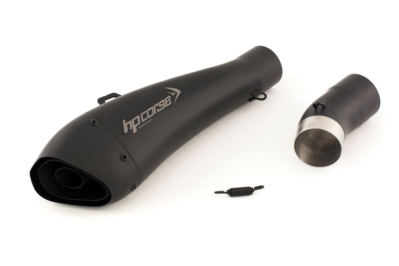 Silenziatore omologato HP Corse Hydroform Black per KAWASAKI ZX 6R 2009-2015