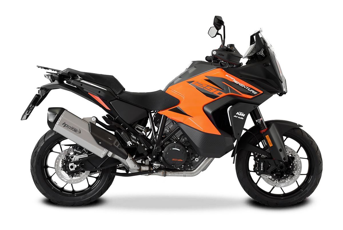Silenziatore omologato HP Corse SPS Carbon RR Titanium per KTM 1290 SUPER ADVENTURE S/R 2021-2024
