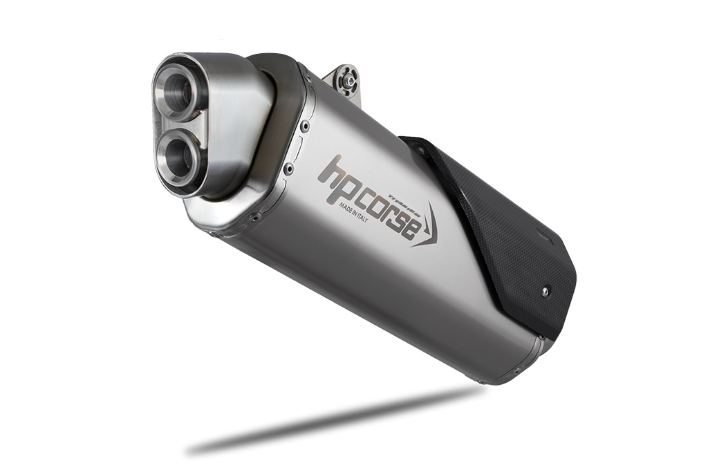 Silenziatore omologato HP Corse 4-TRACK R Titanium per KTM 1290 SUPER ADVENTURE S/R 2015-2020