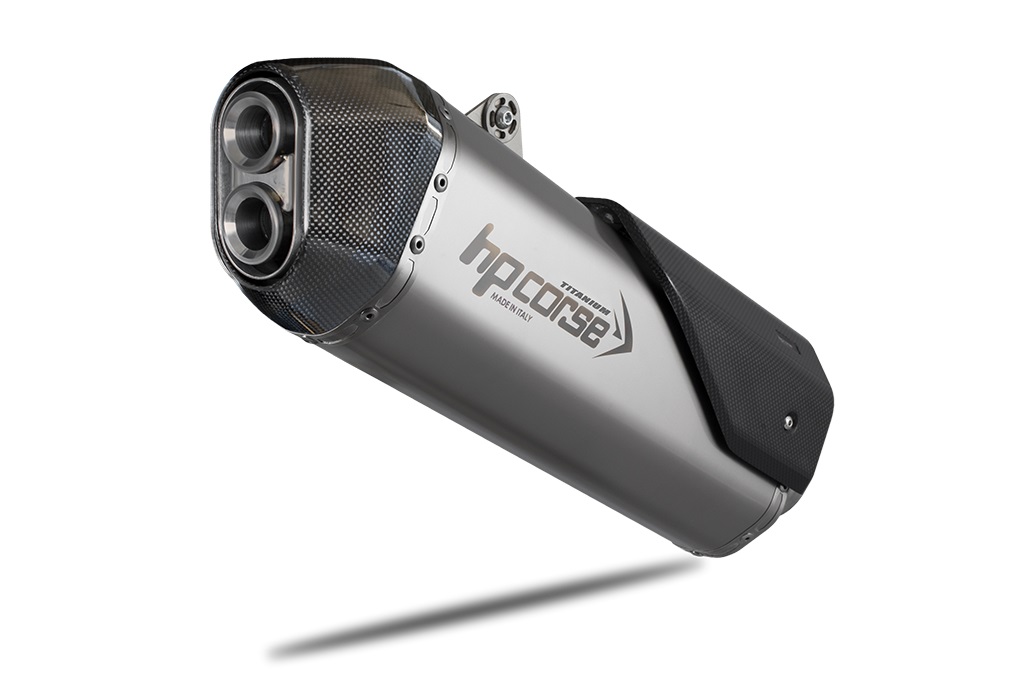 Silenziatore omologato HP Corse SPS Carbon Titanium per KTM 1290 SUPER ADVENTURE S/R 2015-2020