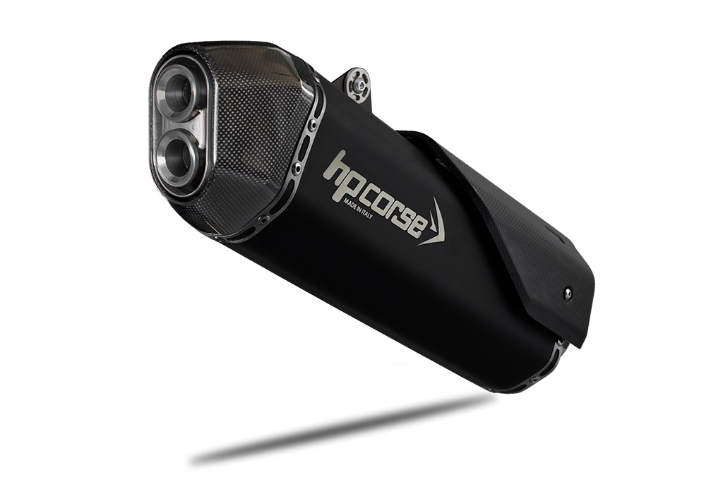 Silenziatore omologato HP Corse SPS Carbon Black per KTM 1290 SUPER ADVENTURE S/R 2015-2020
